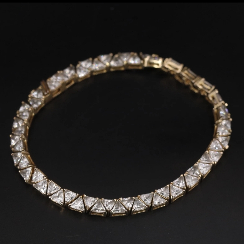 ROSS SIMONS Gold Tennis Bracelet